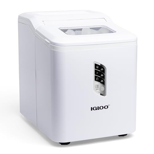 Electric Countertop Ice Maker Machine Portable 33lbs 24h Stainless Steel A7