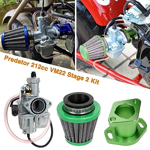 Predator 212 Carburetor VM22 for 212cc 196cc Go Kart Mini Bike k7