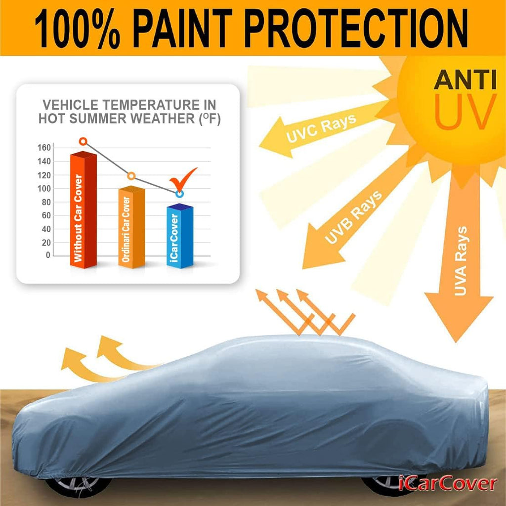 Ford Mustang 1987-1993 Full Car Cover Waterproof Outdoor Protection k7