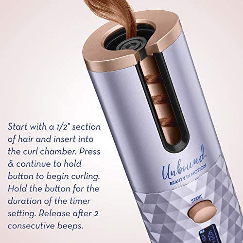 Cordless Auto Curler for Curls or Waves k7m
