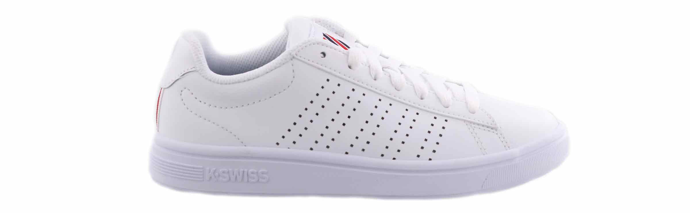 Court Casper Casual Shoe White Size 6 a7