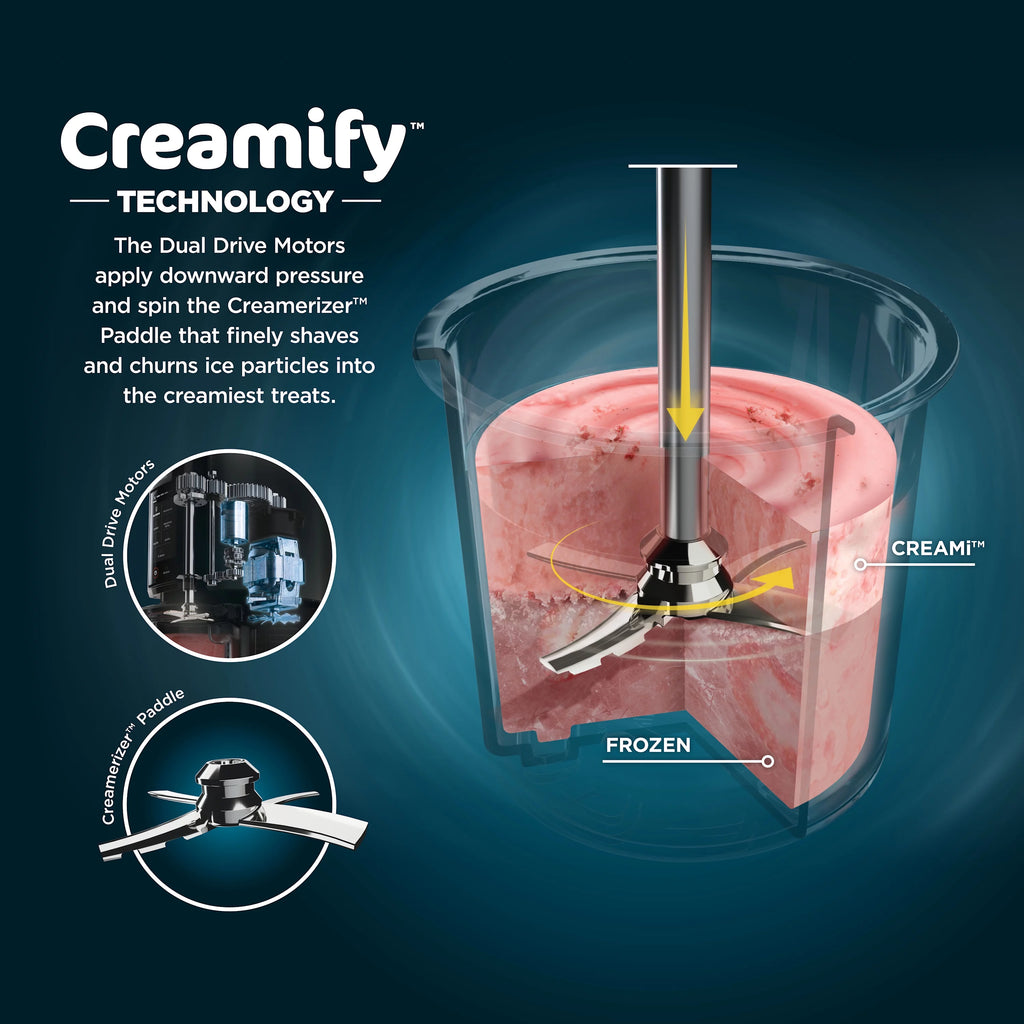 Ice Cream Maker with 7 One-Touch Programs Silver 7k