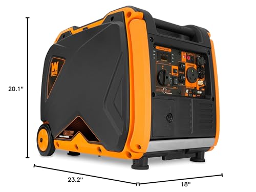 Portable Inverter Generator 6800W Dual Fuel Electric Start A7