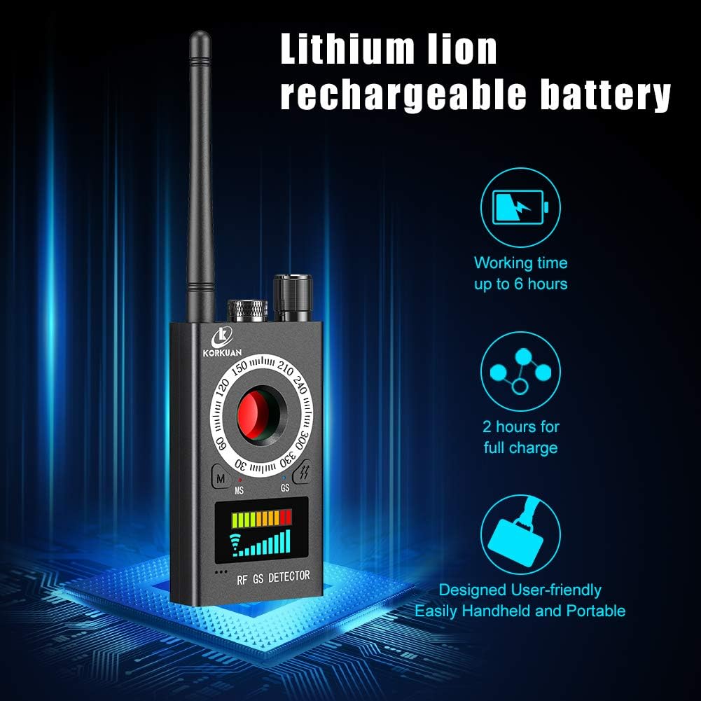 RF Detector & Camera Finder for Hidden Devices 7k