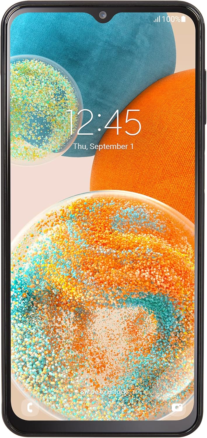 TracFone | Samsung Galaxy A23 5G | Locked | 64GB | 5000mAh Battery | 50MP Main camera | 6.5-in. FHD+ Display | Black