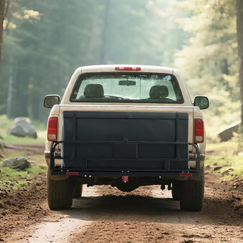 Hitch Mount Cargo Carrier Basket Folding 500 LBS 60x24x14 Fits 2 Receiver K7
