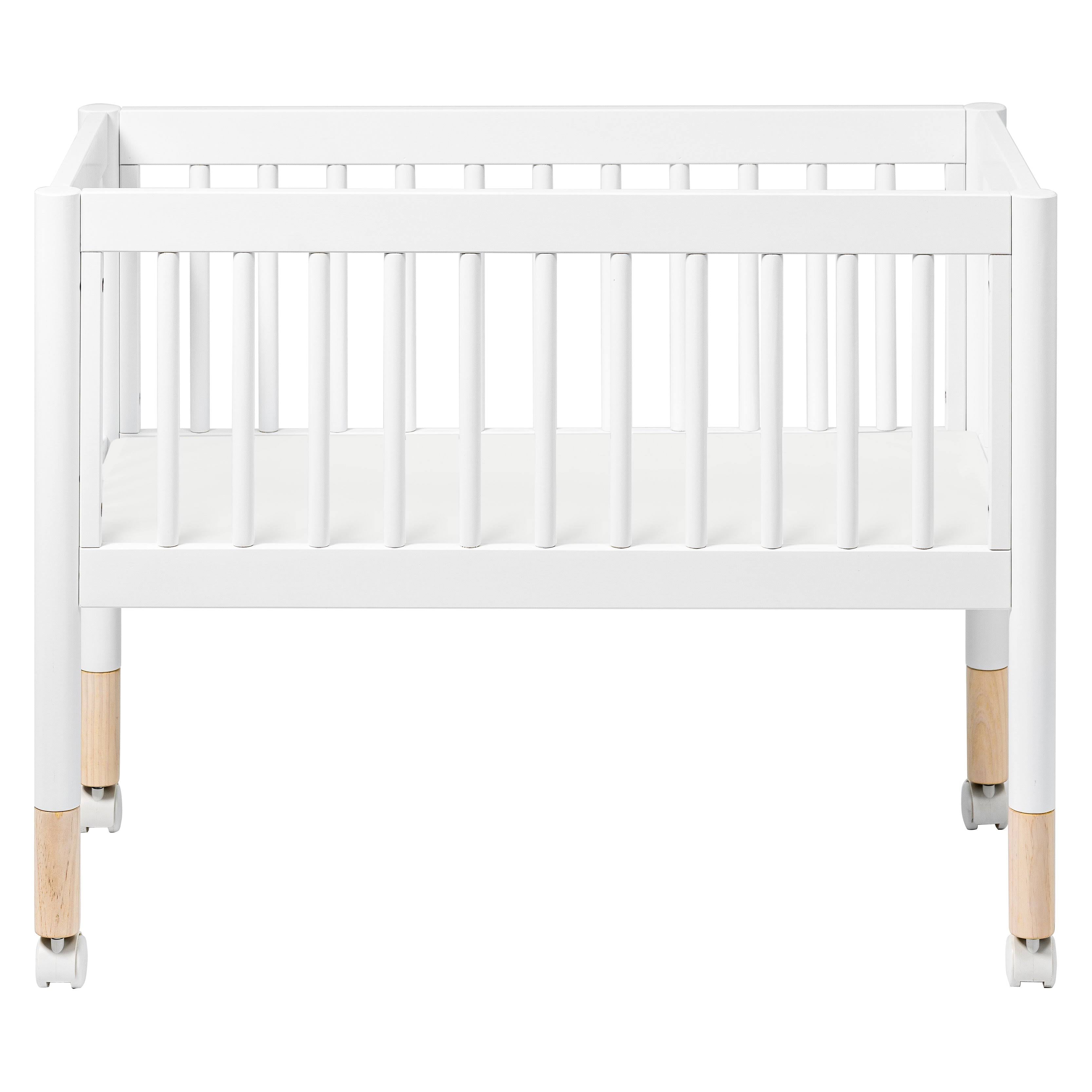 Portable Bassinet White Washed Natural k7