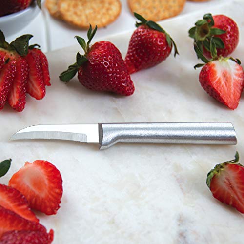 Knife Gift Set Stainless Steel Blades, 7-Piece Silver Handle q7