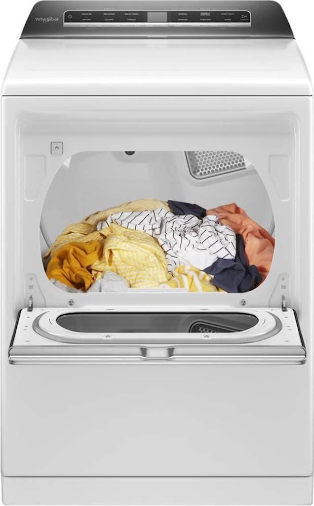 Gas Dryer 7.4 Cu Ft Top Load White k7
