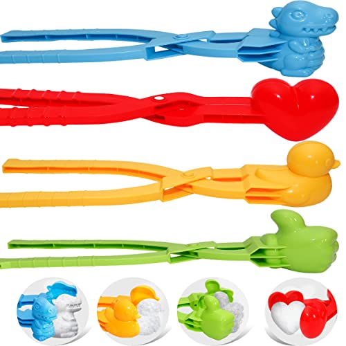 Snowball Maker Clip with Handle for Kids Winter Outdoor Toys D7k