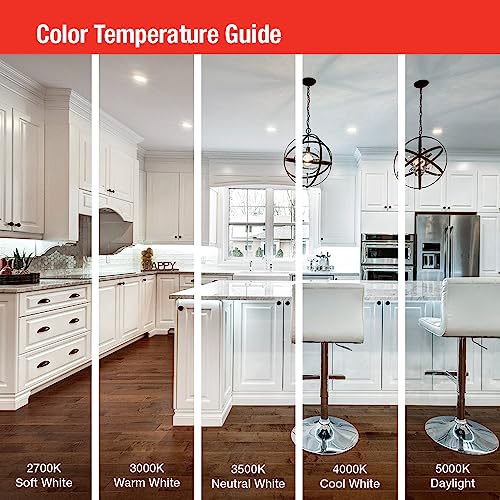 Wafer-Thin LED Downlight, Adjustable Trim, 6-Inch k7x