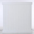 Vinyl Privy Fence Panels - 6ft.H x 6ft.W, Set of 2 Pcs Compatible with Outdoor Privy and Security