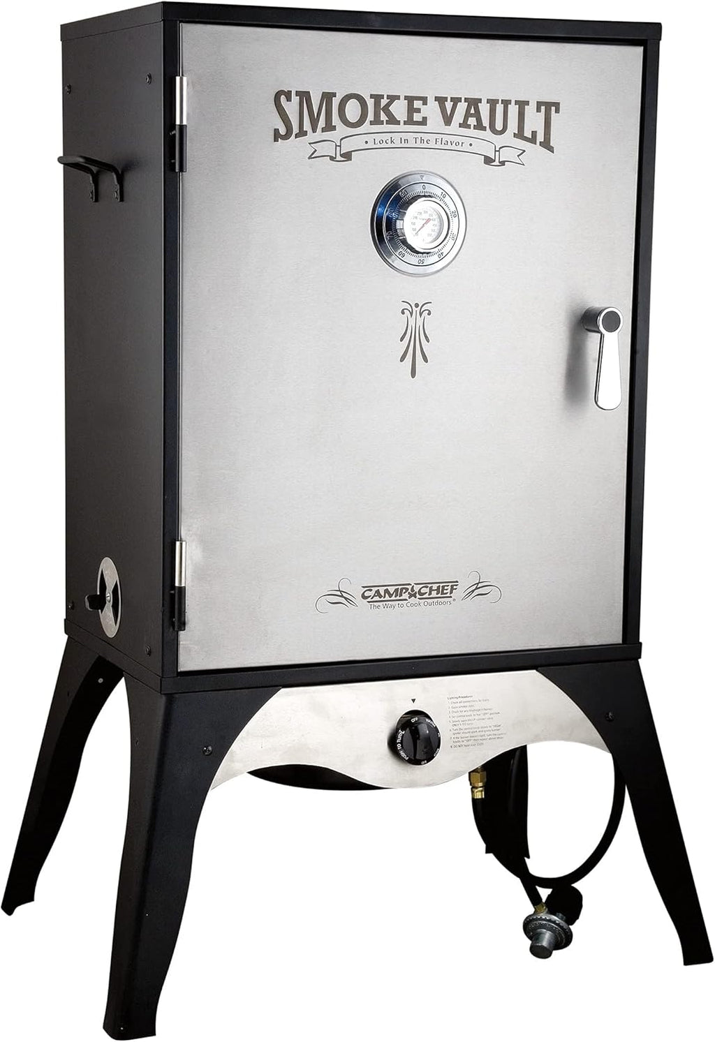 Camp Chef Smoke Vault 24 Vertical Smoker, Body Dimensions 24 in W x 16 in D x 30 in