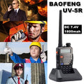 Baofeng UV-5R Radio Scanner Handheld Police Fire Two Way Radio