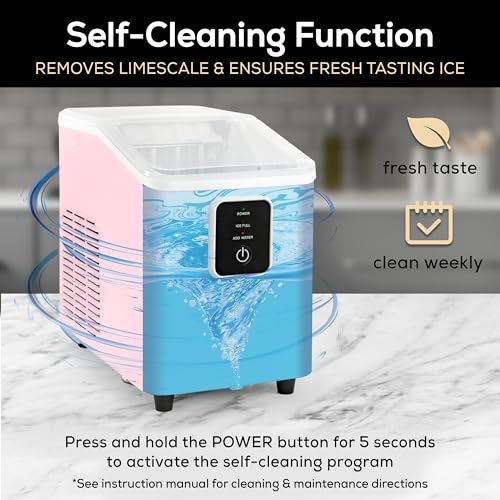 Electric Countertop Ice Maker Machine Portable 33lbs 24h Stainless Steel A7