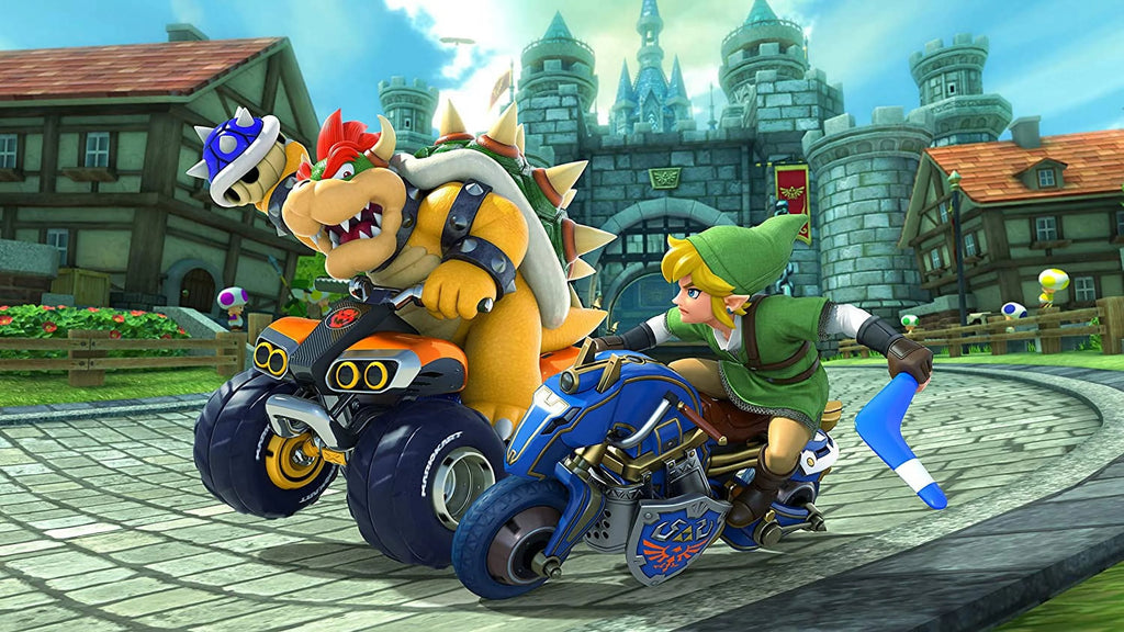Mario Kart 8 Deluxe Bundle with Screen Cleaning Cloth a7