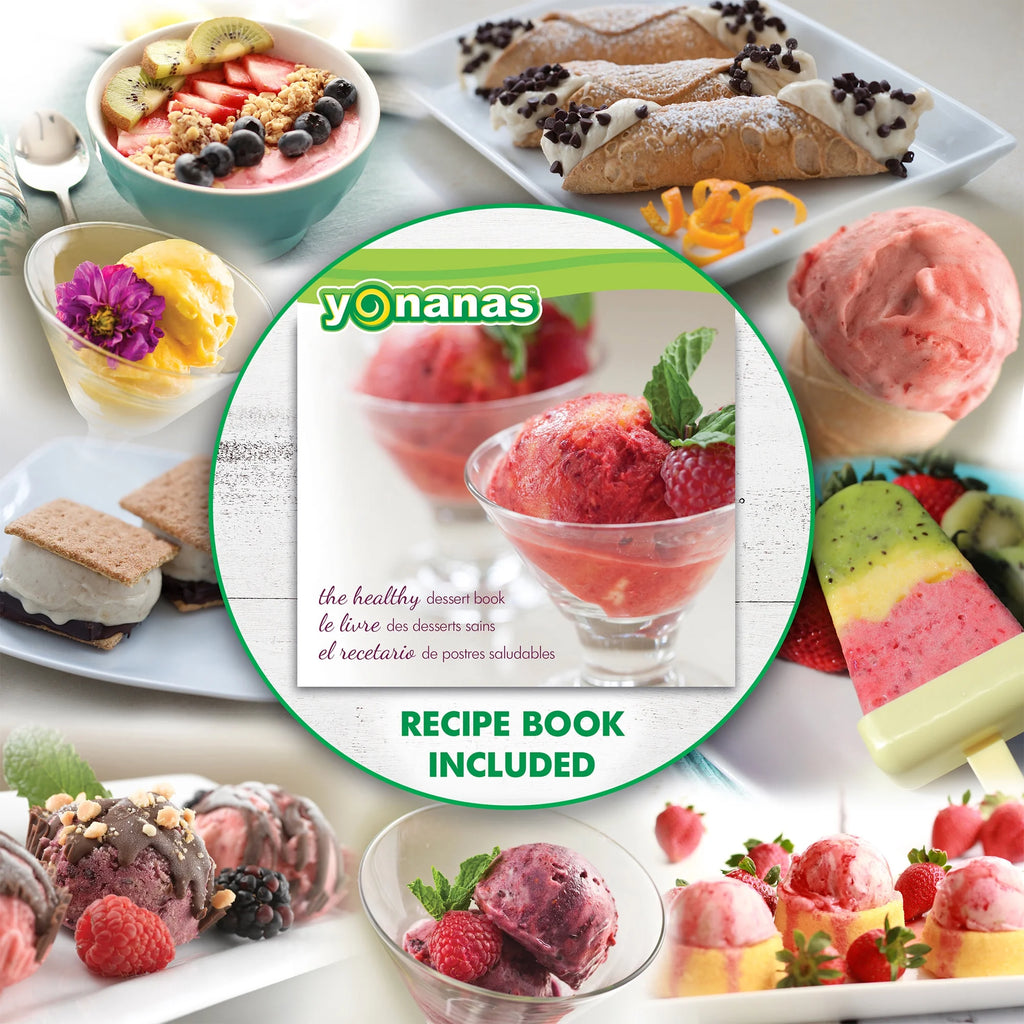 Frozen Fruit Soft Serve Dessert Maker Red 7k
