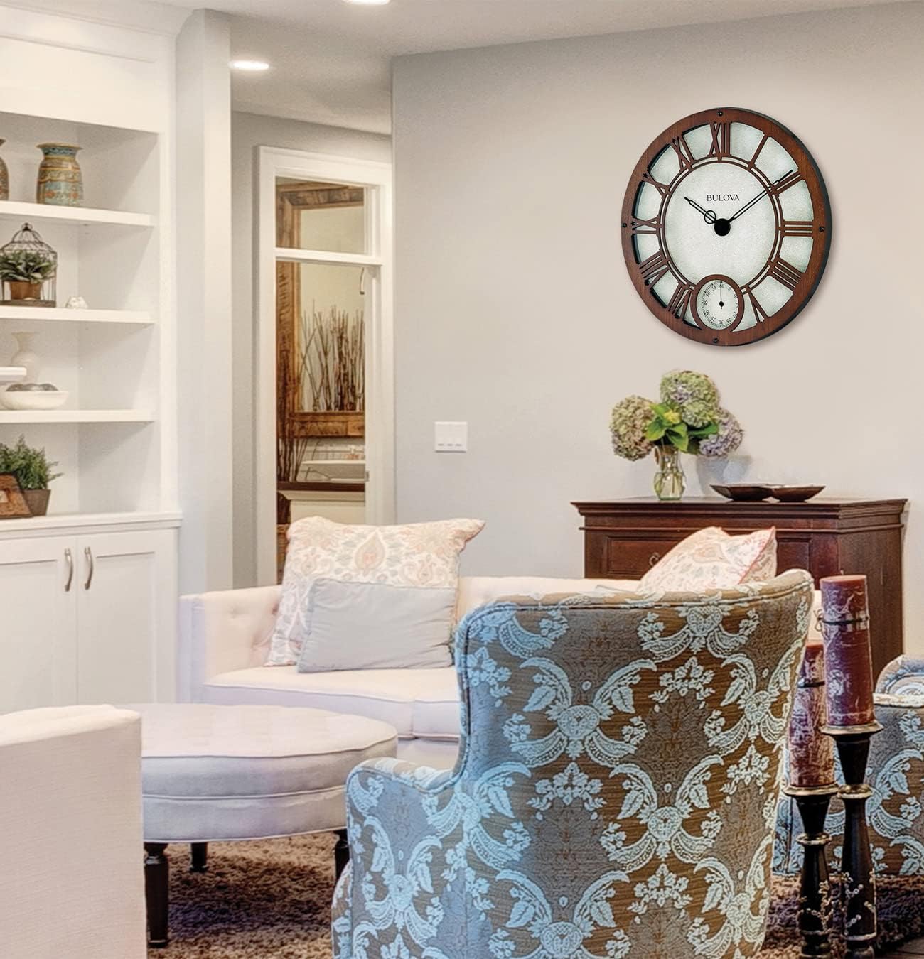 Walnut Table Clock 7k