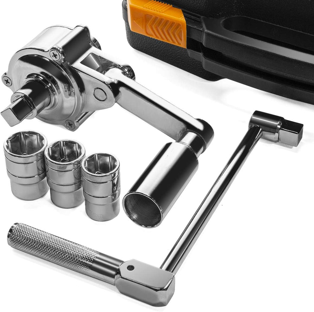 Torque Wrench Multiplier Lug Nut Remover Set 1/2 DR w/ Case k7