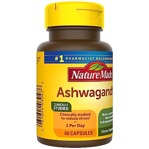 Ashwagandha Capsules 125mg, 60 Count x2 k7