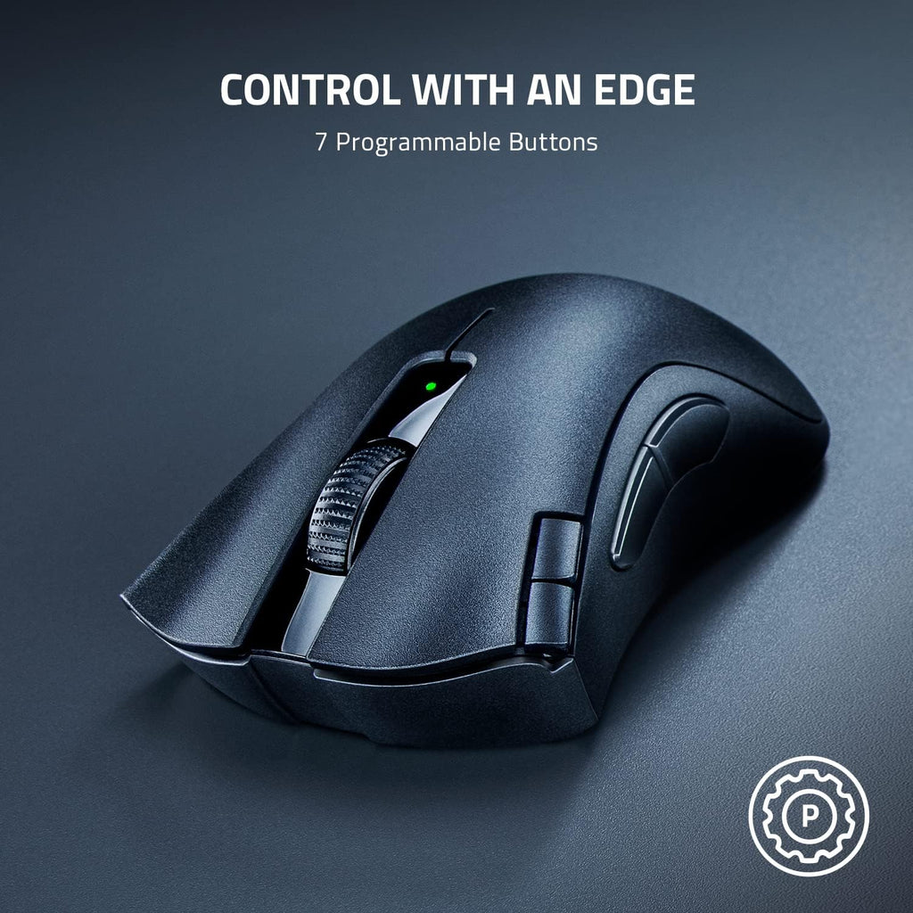 Wireless Ergonomic Gaming Mouse 7 Buttons 2-Pack k7