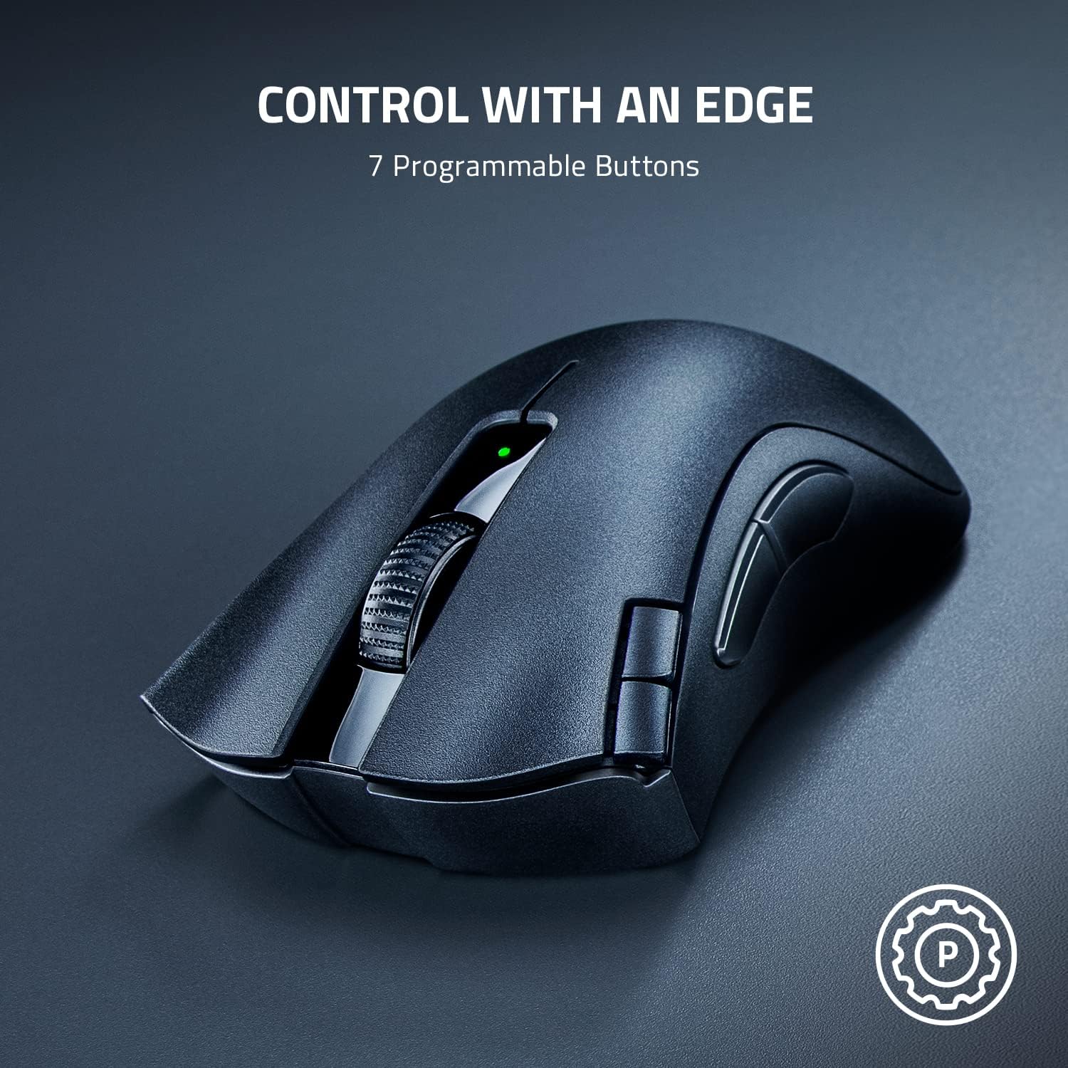 Wireless Ergonomic Gaming Mouse 7 Buttons 2-Pack k7
