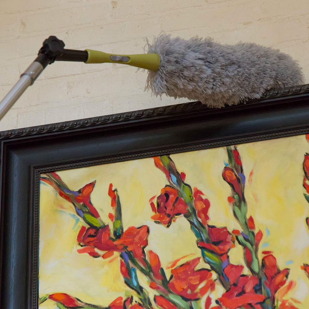 Dusting Kit with Telescopic Pole and Microfiber Duster a7