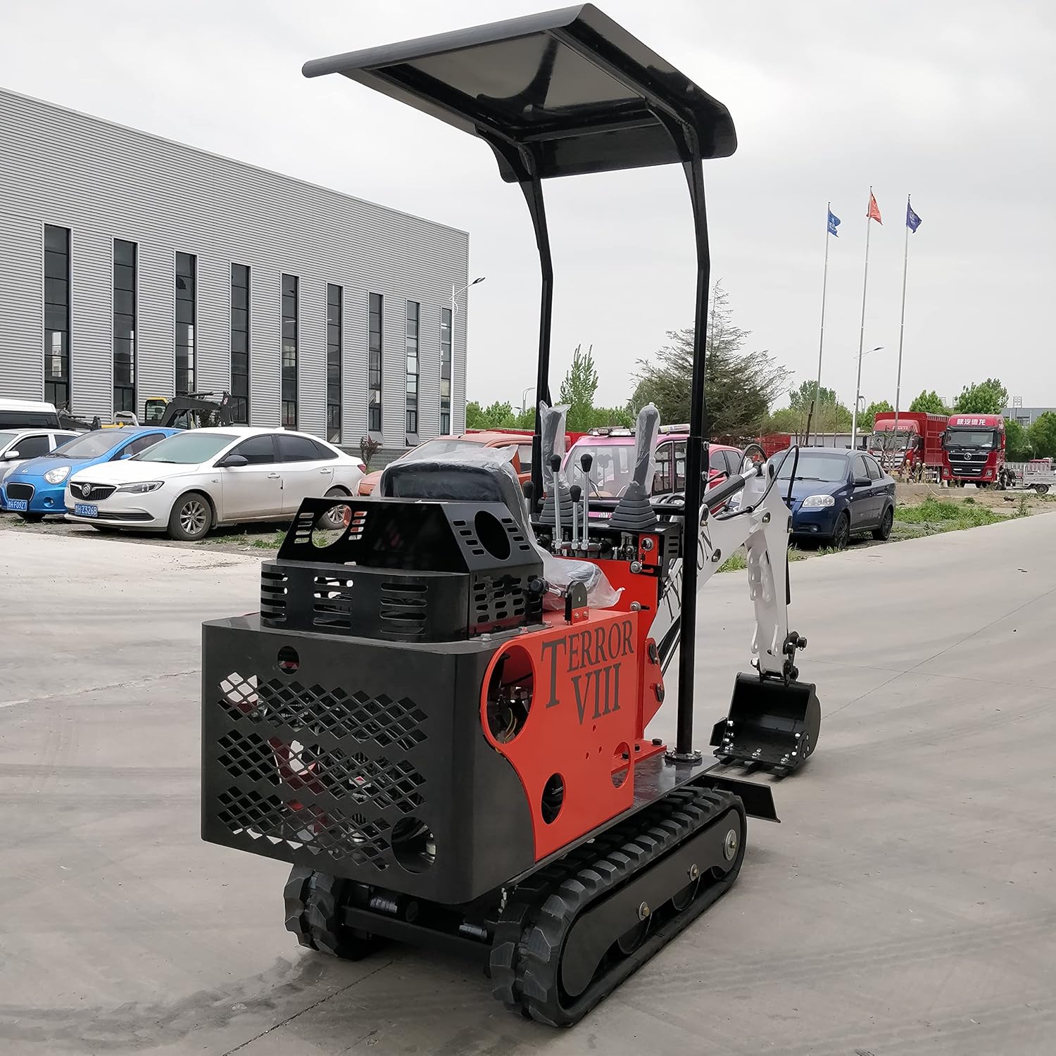 Mini Excavator for Garden Digging Drilling A7
