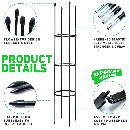 Garden Trellis 60in Plant Support for Climbing Vines f7