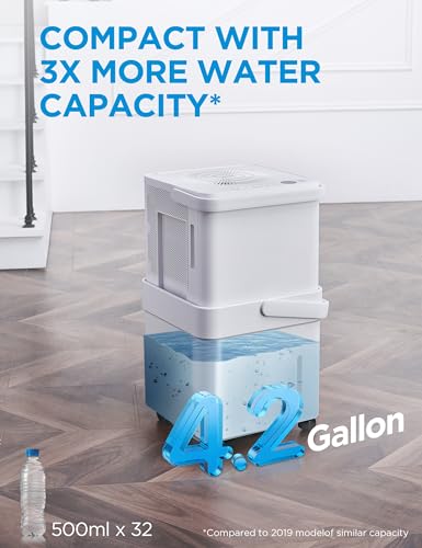 Dehumidifier for Basement with Drain Hose k7