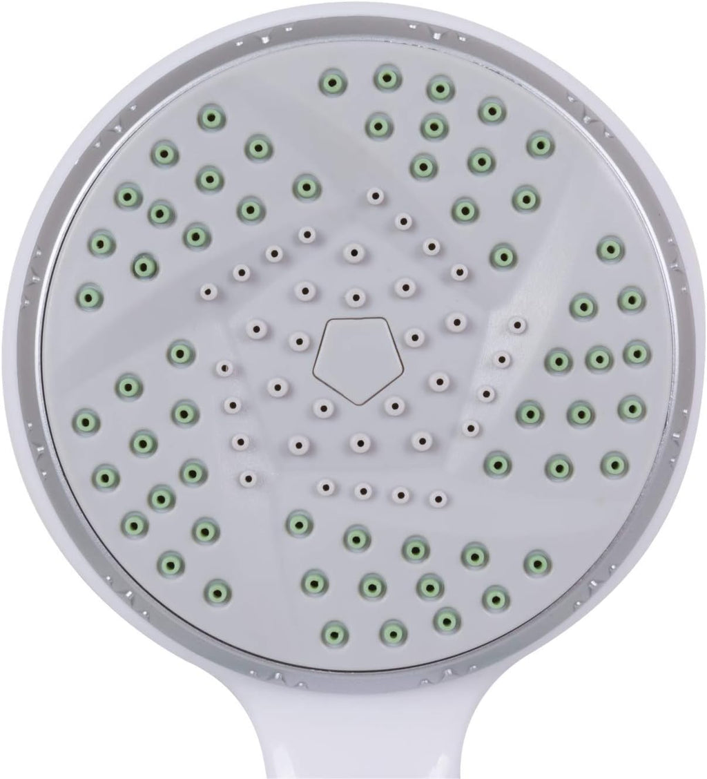 Handheld Shower Head with 84" Flexible Hose and Pause Function White k7