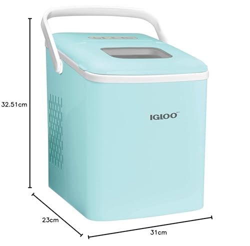Electric Countertop Ice Maker Machine Portable 33lbs 24h Stainless Steel A7