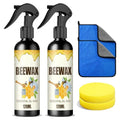 Beeswax Spray,Natural Micro-Molecularized Beeswax Spray,Beeswax Spray Furniture Polish,Beeswax Spray Cleaner,Used to Care for Living Rooms,Kitchens,Wood Furniture Floors (1 Pcs)