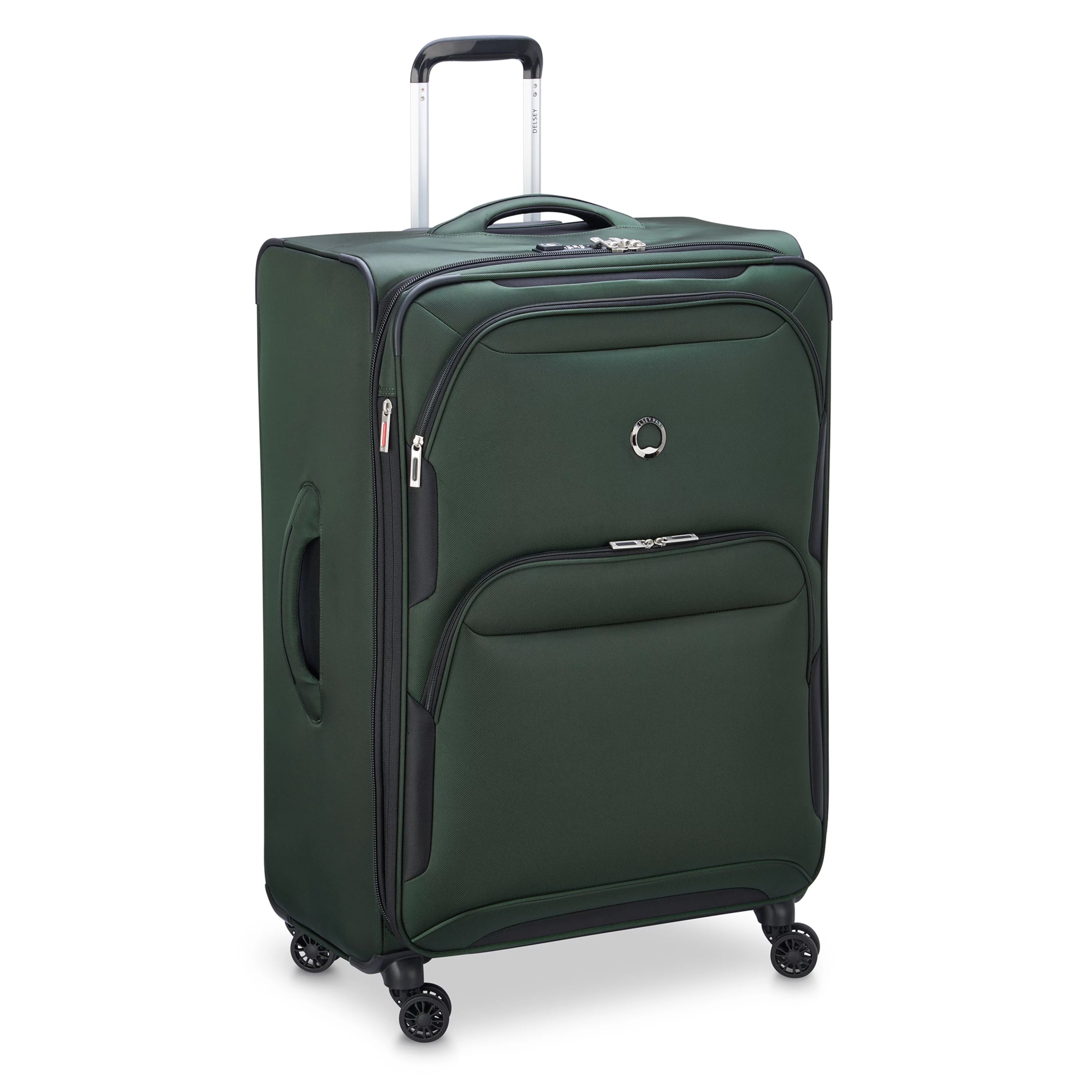 DELSEY PARIS Sky Max 2.0 28" Softside Spinner Luggage, Green - Curated Treasures Market