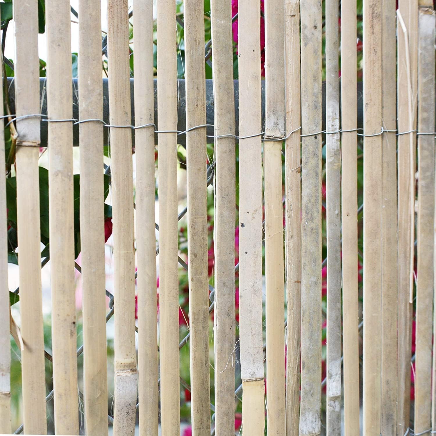 Bamboo Fence Panel for Garden Privacy 6x6 ft a7