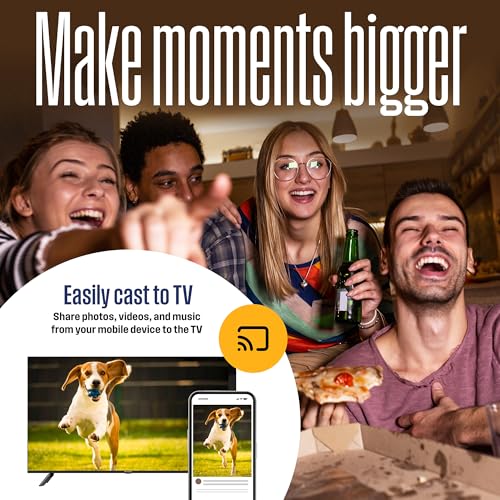 43" 4K QLED Smart TV with HDR10+ & Dolby Vision a7