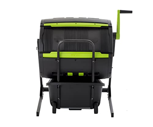 Compost Tumbler Dual Chamber 65 Gallon a7