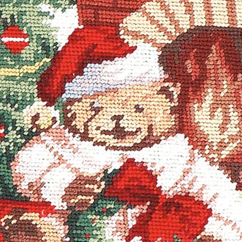 Personalized Christmas Needlepoint Stocking 100% Wool A7