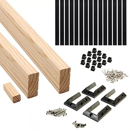 Cedar Rail Kit with Aluminum Balusters 7k