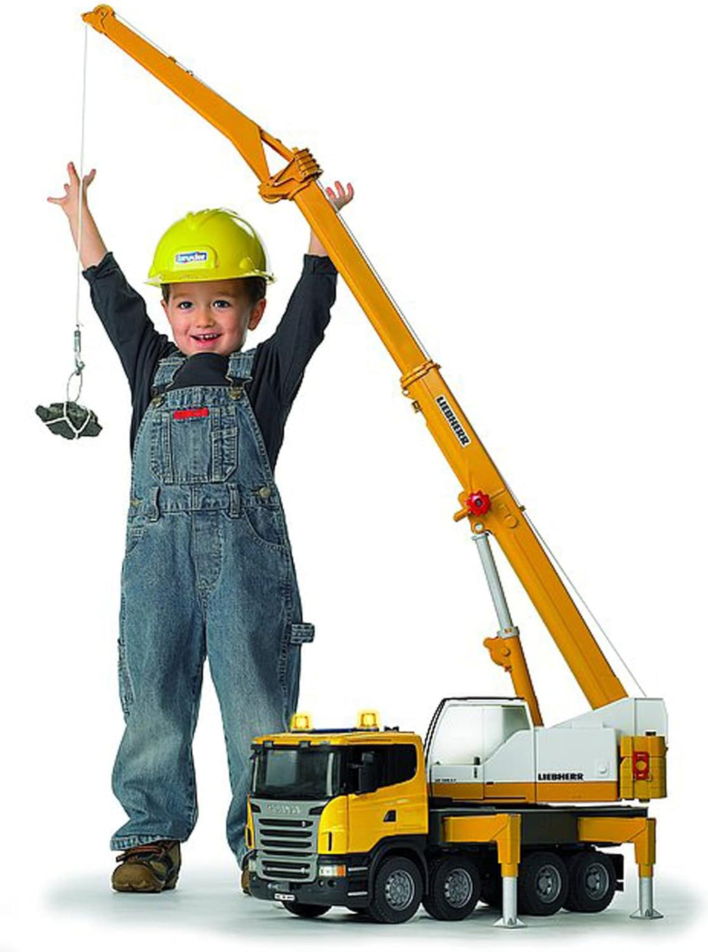Scania R-Series Crane with Lights and Sounds a7