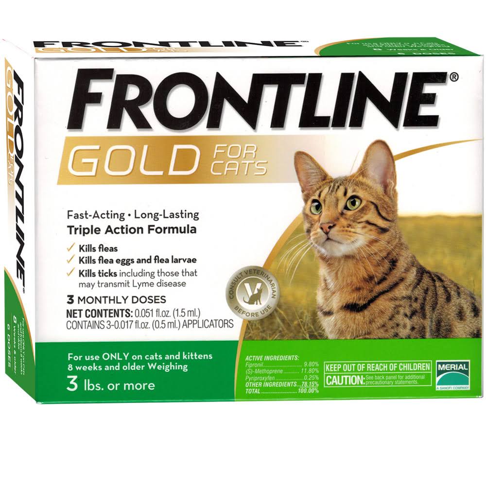 Frontline Gold for Cats (6 Month)