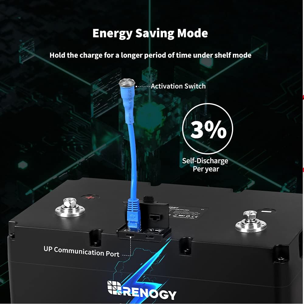 12V 100Ah Lithium-Iron Phosphate Battery with Self-Heating r7