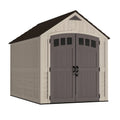 Suncast 481 cu. ft. 7 x 10 Carlisle Outdoor Resin Storage Shed - Curated Treasures Market