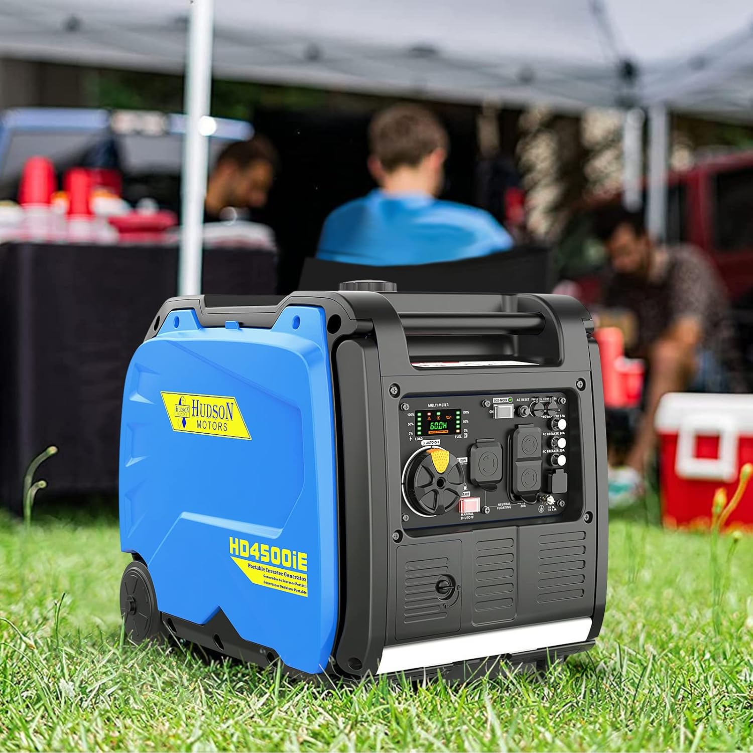 4500-Watt Portable Inverter Generator with Electric Start & Eco-Mode a7