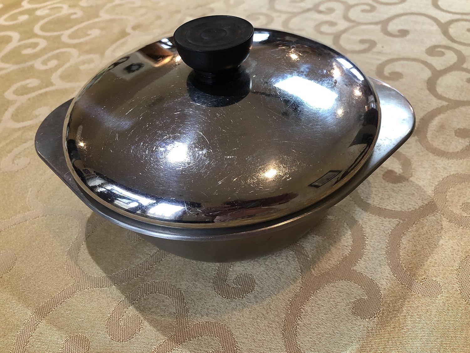 Vintage Revere Ware 2 Quart Double Boiler Insert With Lid