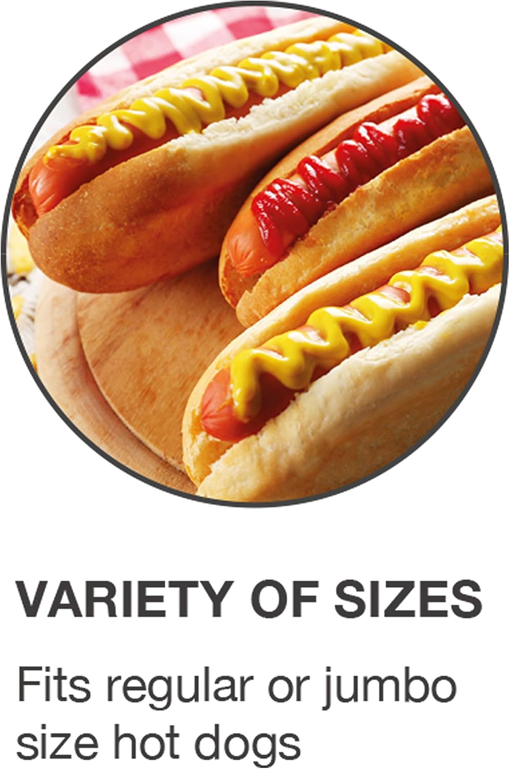 Hot Dog Steamer Transparent Red k7