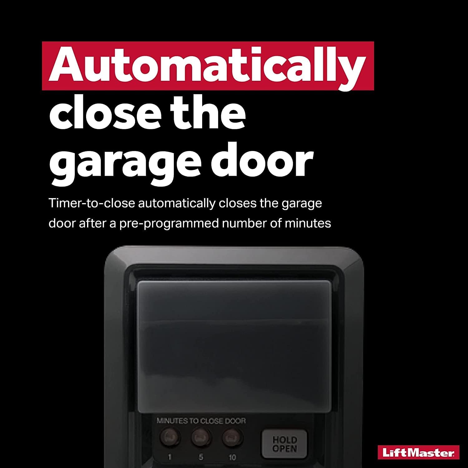 Motion-Detecting Control Panel with Timer-to-Close 7k