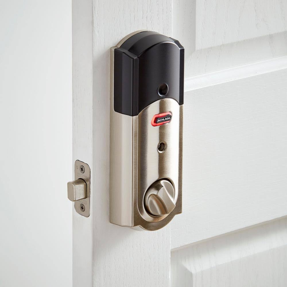 Touchscreen Deadbolt with Alarm f7