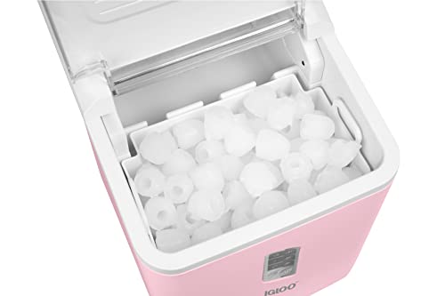 Electric Countertop Ice Maker Machine Portable 33lbs 24h Stainless Steel A7