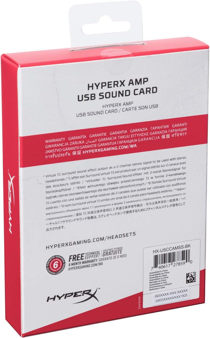 USB Sound Card Virtual 7.1 Surround PC PS4 A7